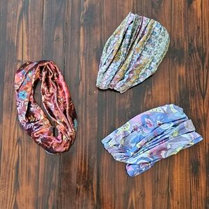 Set of Three Patterned Headbands